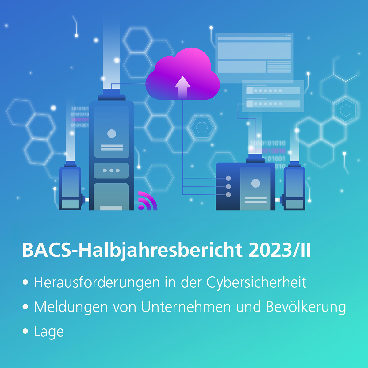 Dem Bundesamt für Cybersicherheit #BACS wurden im zweiten Halbjahr 2023 doppelt so viele Cybervorfälle wie im Vorjahreszeitraum gemeldet, nämlich über 30'000. Zur Medienmitteilung und zum Halbjahresbericht 2023/II des BACS ➡️ bit.ly/4bsylQz