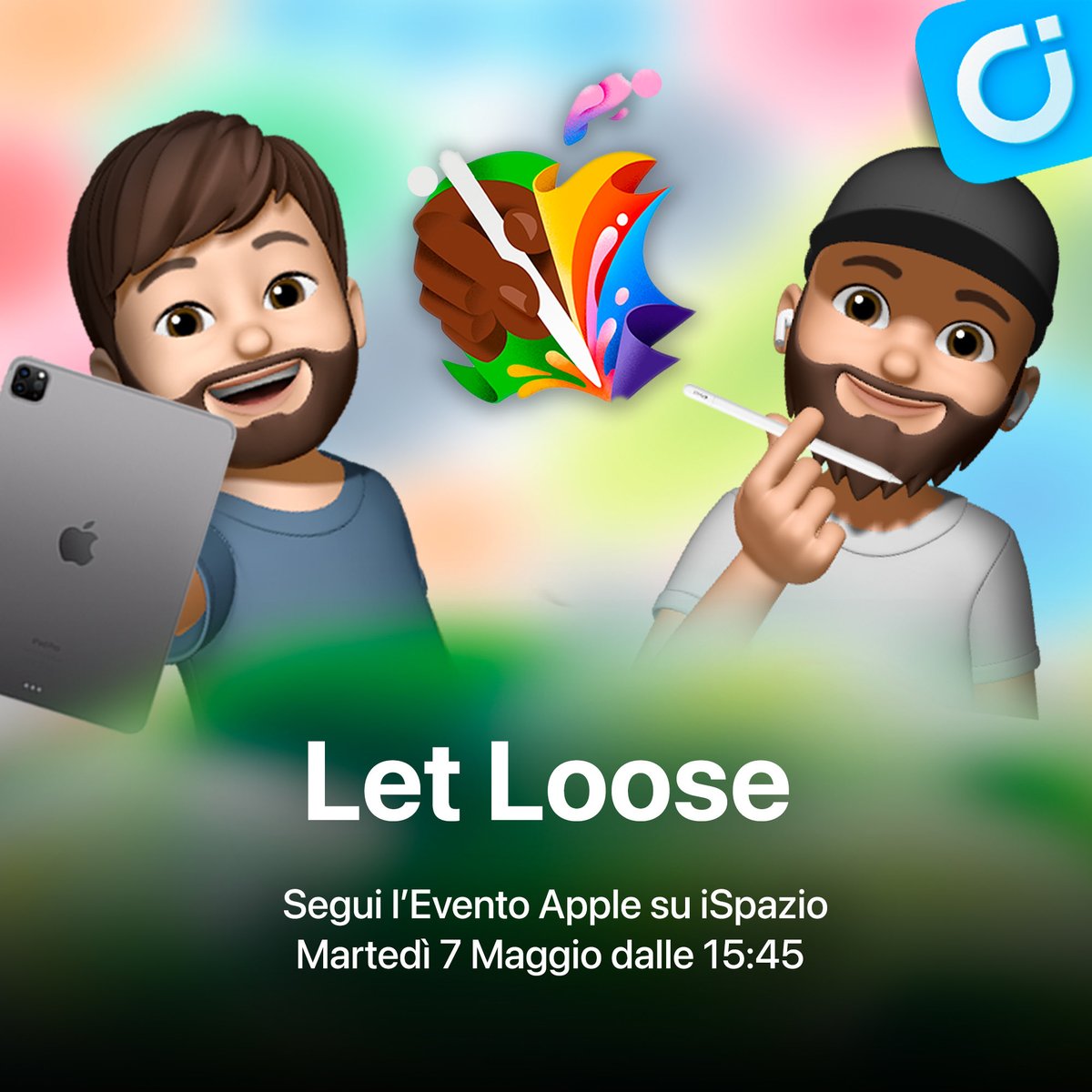 Let Loose: Segui l’Evento Apple in diretta su iSpazio, il 7 Maggio alle 16:00 ispazio.net/2069025/let-lo…