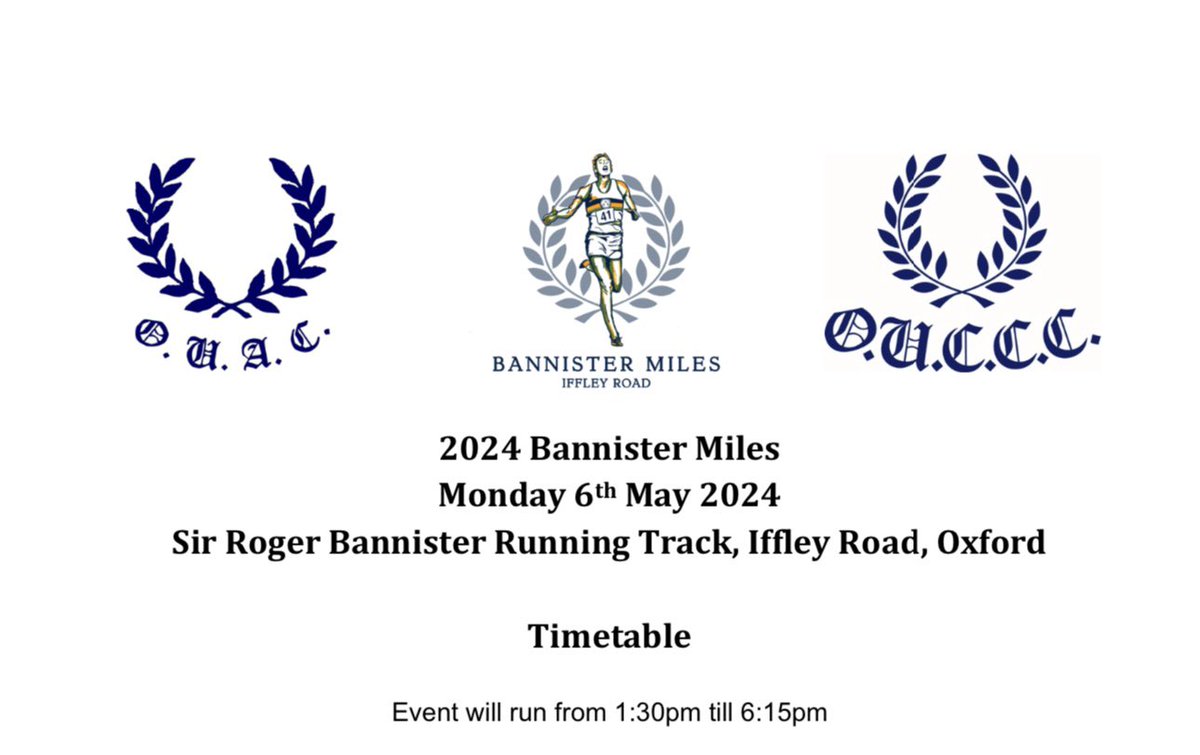 2024 Bannister Miles have kicked off!