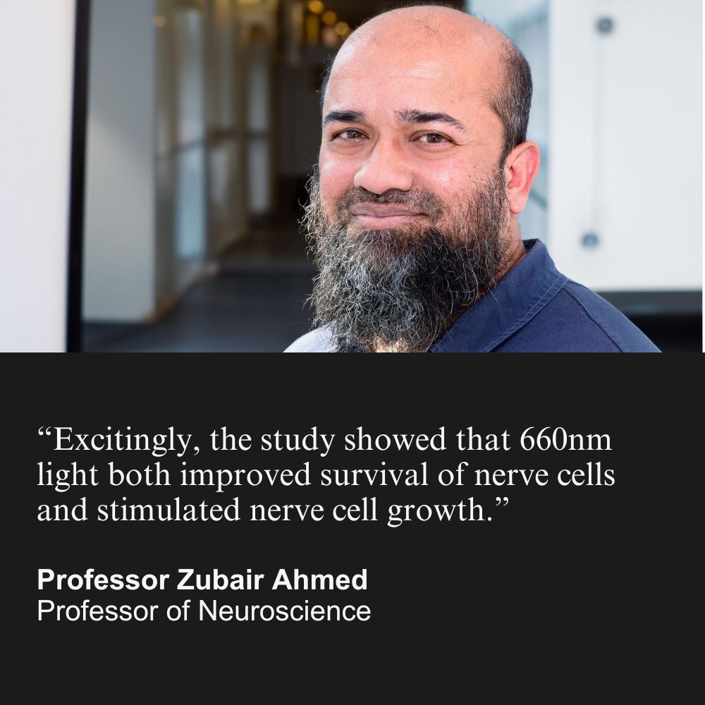 UoB Enterprise (@uobaccelerate) on Twitter photo Red light therapy can promote neuroregeneration, recovery of lost function after spinal cord injury
Paper bit.ly/3JKvXsB
Press release bit.ly/4b4LjUy
@neuro_dr_brum @UOBNeuroOphthal <a href="/AndrewRStevens/">Andrew Stevens</a> <a href="/InflamAge_UoB/">Inflammation and Ageing</a> @unibirm_MDS @news_UB @Biotm_buzz Red light therapy can promote neuroregeneration, recovery of lost function after spinal cord injury
Paper bit.ly/3JKvXsB
Press release bit.ly/4b4LjUy
@neuro_dr_brum @UOBNeuroOphthal <a href="/AndrewRStevens/">Andrew Stevens</a> <a href="/InflamAge_UoB/">Inflammation and Ageing</a> @unibirm_MDS @news_UB @Biotm_buzz