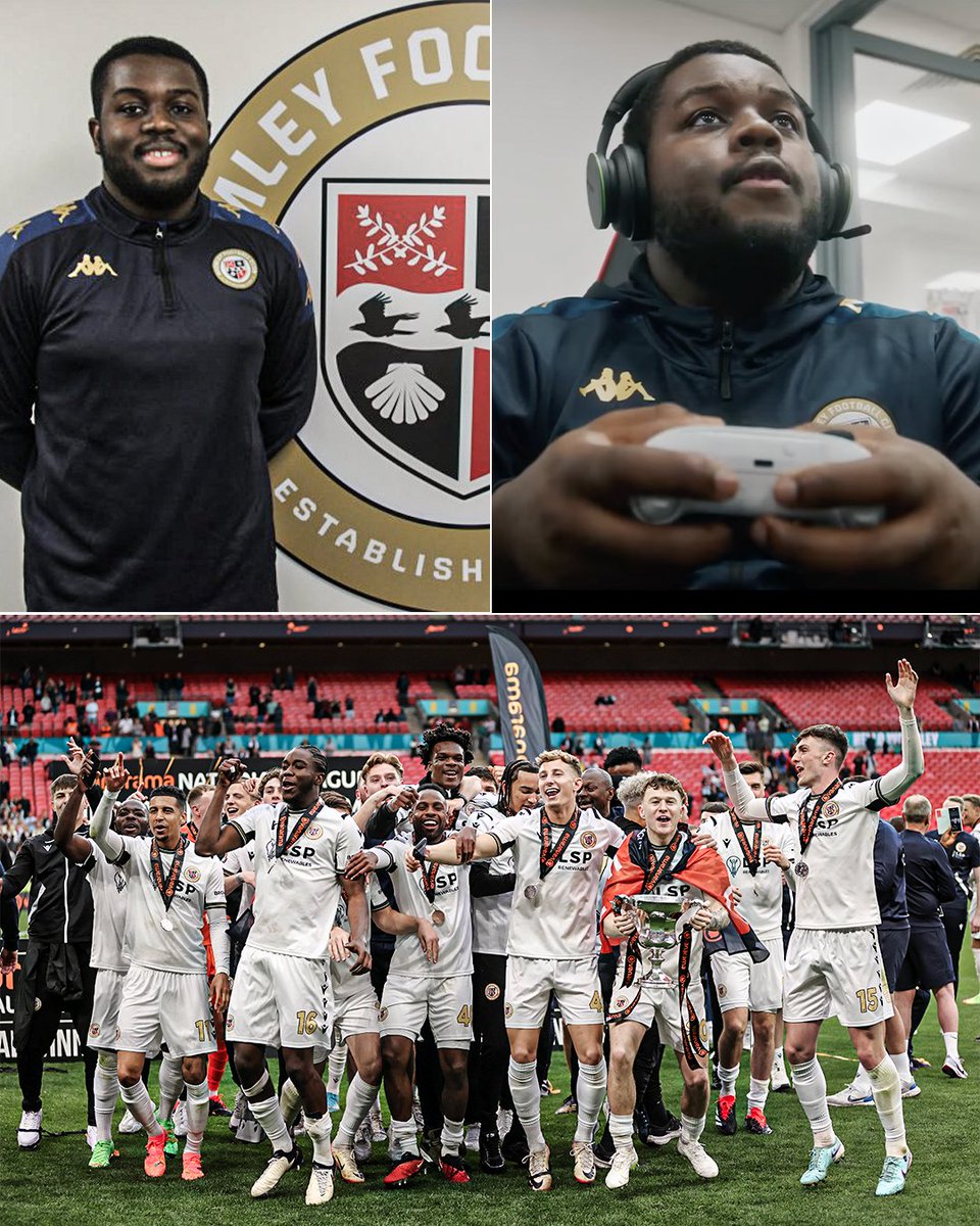 Earlier this year, gamer Nathan Owolabi was appointed Support Performance Tactician at Bromley Football Club through what he had learned playing Football Manager. He helped the club secure promotion to the Football League on Sunday, the first time in their 132-year history 🏆