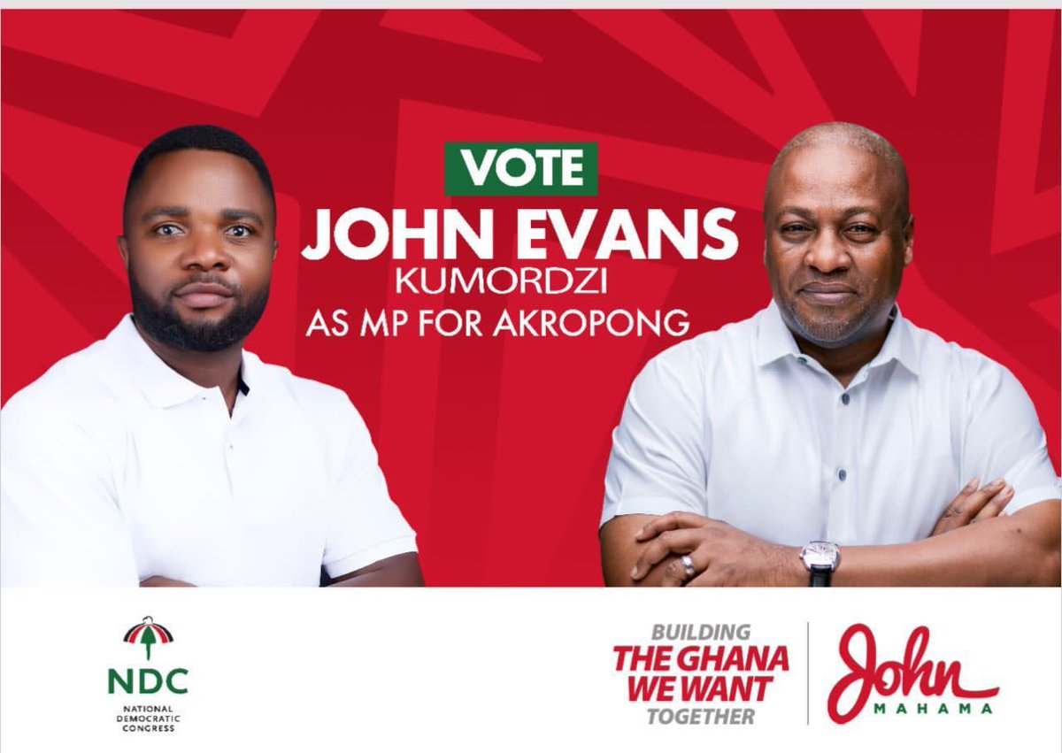 Ready for leadership that listens? @JDMahama and John Evans Kumordzi prioritize your needs. #24HourEconomy #ChangeIsComing #GB_Project