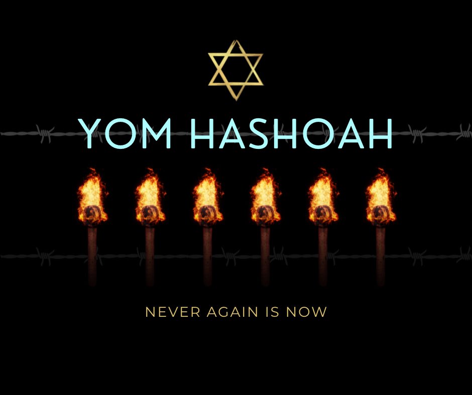 This Yom HaShoah, Holocaust Remembrance Day, we must not only remember the 6 million Jewish lives taken by Nazis but also how it came to pass so when we say ‘Never Again’ we realise that never again is now.