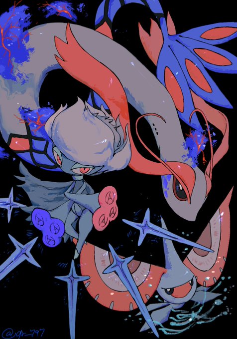 「black sclera pokemon (creature)」 illustration images(Latest)