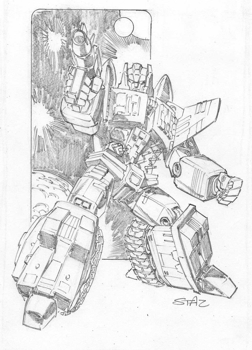 Transformers private commission, pencil.