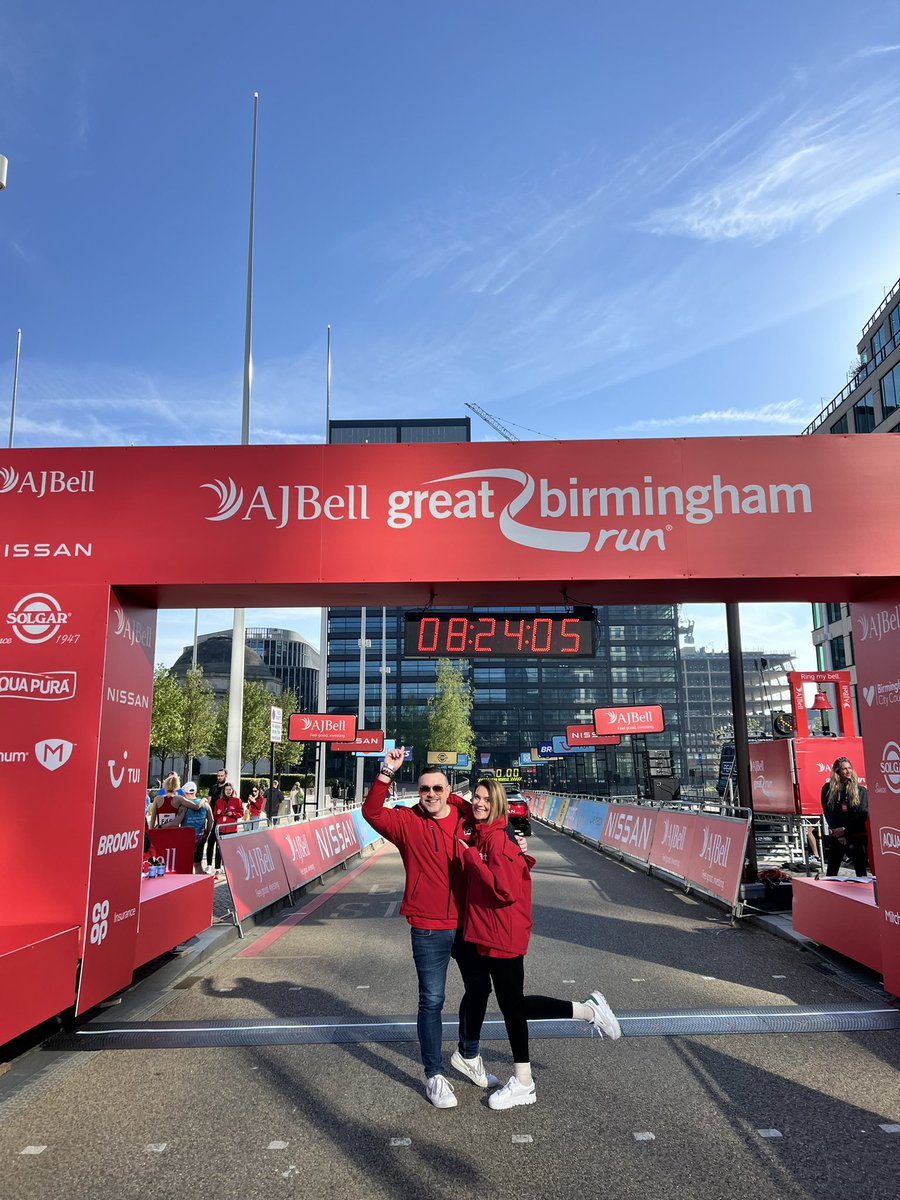 Congrats to the 14000 amazing runners in the @greatruns Birmingham .. what an atmosphere in our city! @global @thisisheart