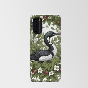 Common Loon Bird Surrounded By White Orchid Flowers #AcrylicBox #taiche #society6  #birds #commonloon #wildlife #loon #bird #birdsofx #nature #wildlifeart #loons #nature #birdart #loonsofx #birding #commonloons #gaviaimmer #birdwatching society6.com/product/common…