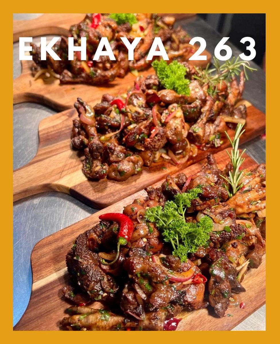 Our newest friends @eKhaya_official 😍 Peep their “Chikichori” - just perfect for our meat lovers 🤗 In a few days we shall eat, drink, and be merry! 💃🏽❤️🌼 #GirlfestZw