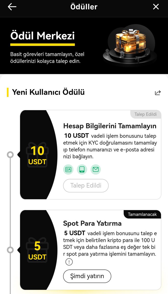 #Kcex borsasındayeni hesap açıp kyc onayı yapan yeni kullanıcılar 25 $ kadar vadeli bonusu kazanıyor.
👇👇👇👇👇👇
kcex.com/register?invit…

#bitcoin #eth #bnb #pixel #prb #beyazfutbol #MiamiGP