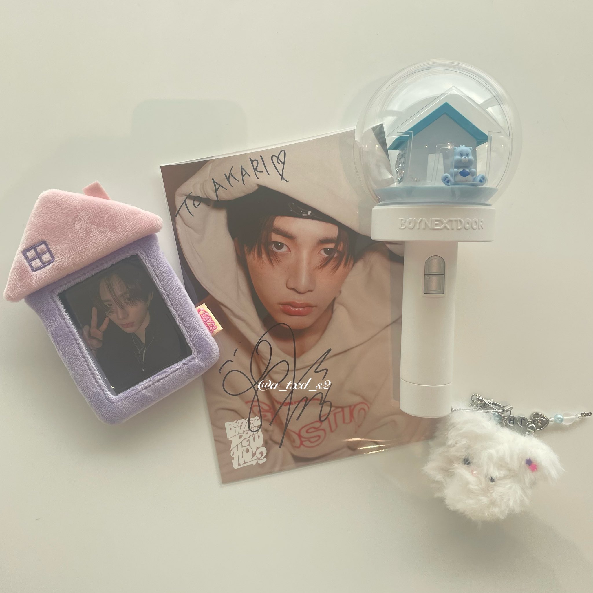 テサン boynextdoor 中国ファンサイン テサン boynextdoor 中国ファン