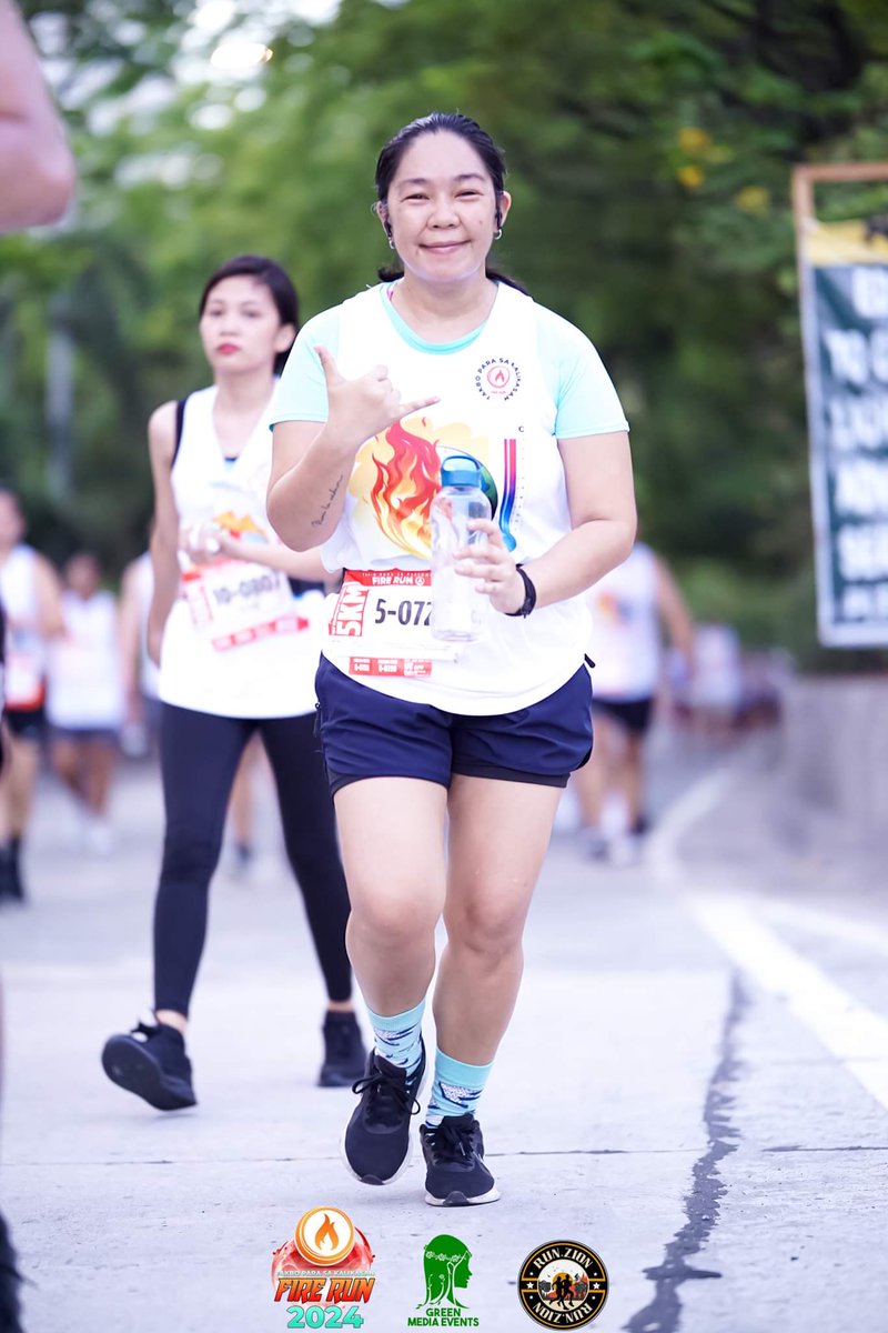 nicainsane's tweet photo. 5km = 39 mins 
#FireRun
#TakboParaSaKalikasan https://t.co/hWHI39xNyP