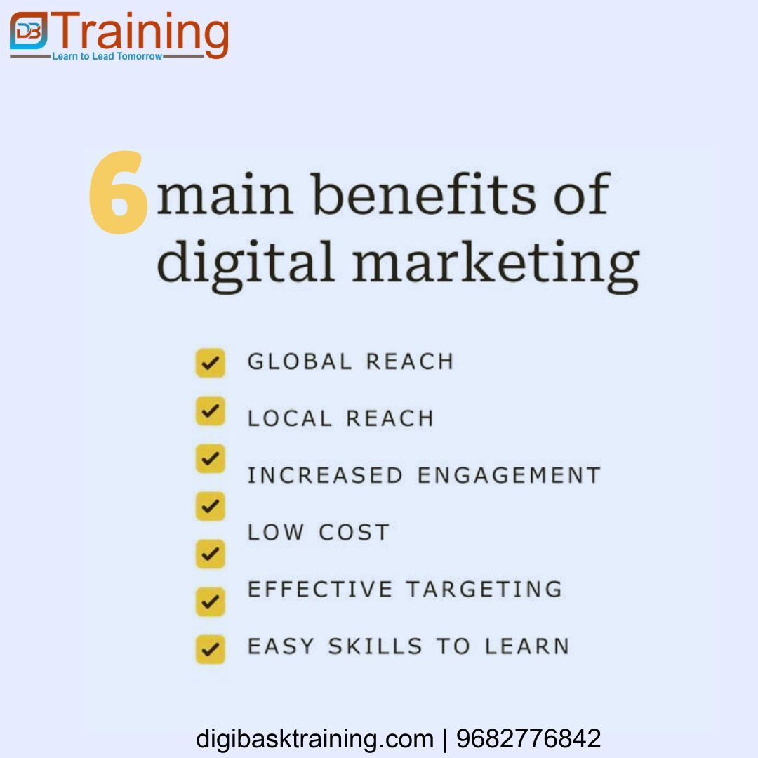 #DigitalMarketingBenefits #GlobalReach #LocalReach #Engagement #LowCost #DigitalMarketingAdvantages  #Targeting.