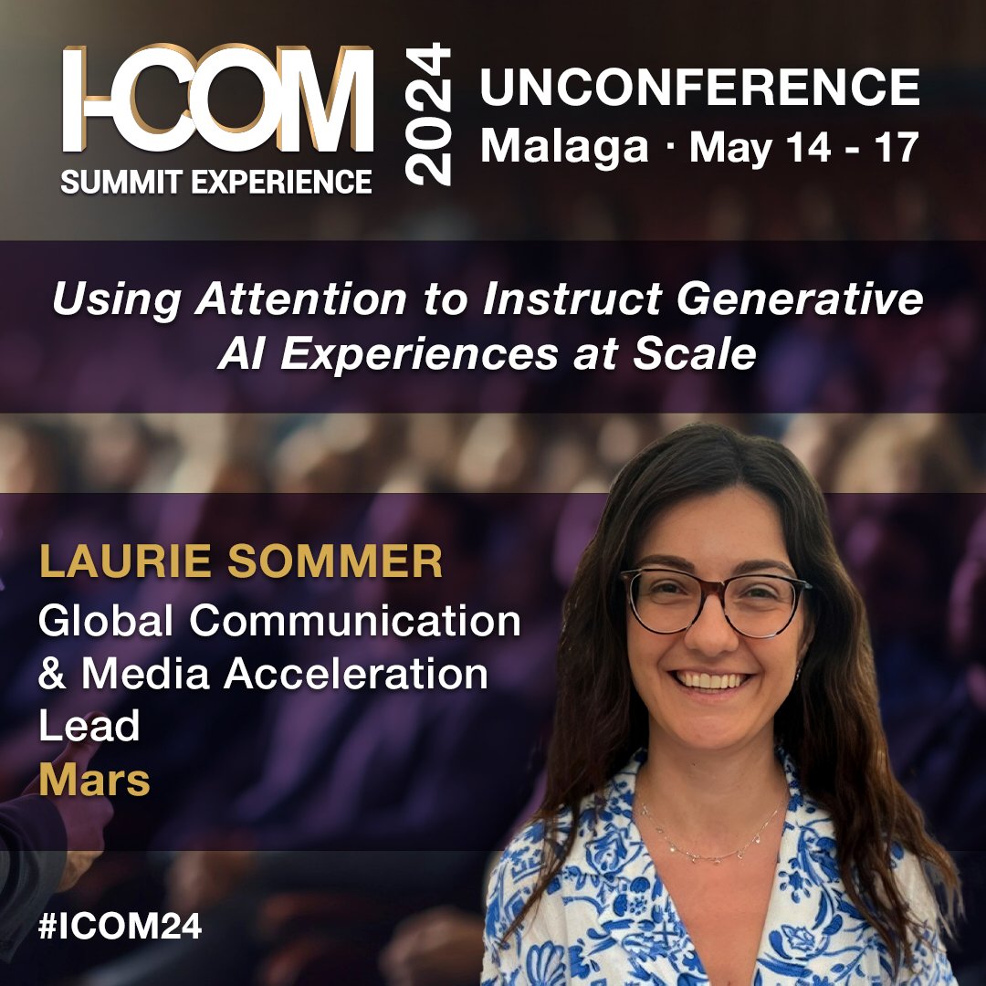 Secure your spot and connect with global Smart Data Marketers! 
Reserve now at i-com.org/summit-experie… | 
@MarsGlobal
#icom24 #SmartData #Marketing