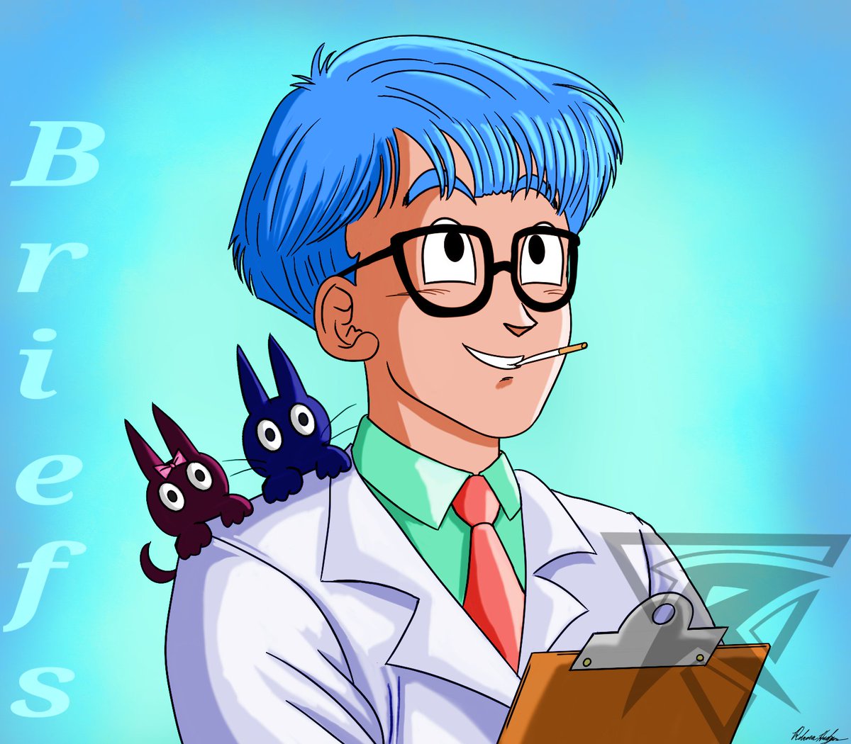 A young Dr. Briefs...
#DragonBall #DragonBallZ #DrBriefs #BulmasFather #CapsuleCorporation