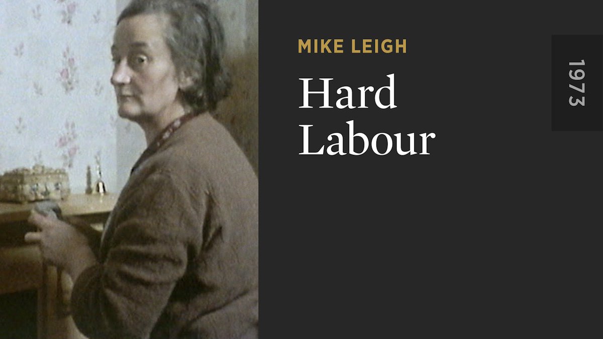 In memory of the actor Bernard Hill, I will watch Mike Leigh's Hard Labour (1973) this morning. It was his first role on television. Also in the cast: Liz Smith, Alison Steadman and Ben Kingsley. #BernardHill #MikeLeigh #PlayForToday #HardTimes