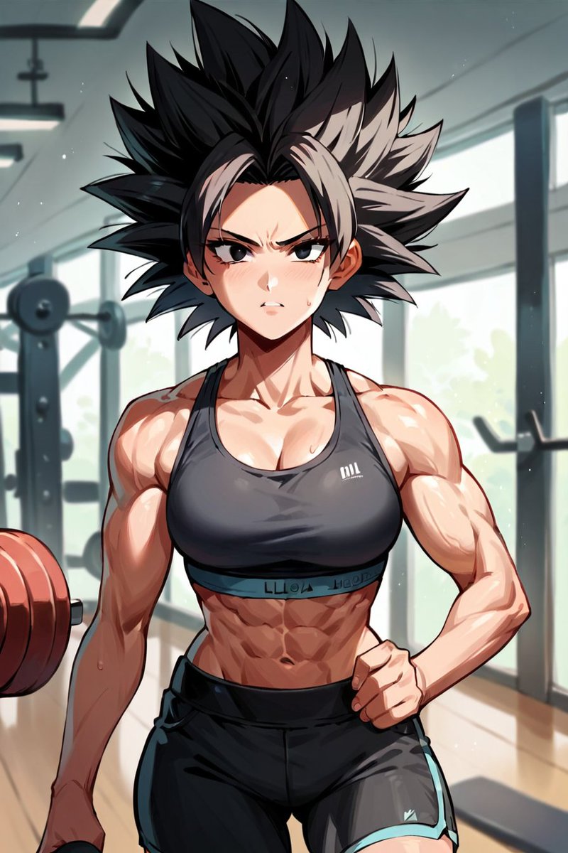 In the Gym. :)
#caulifla #black #cute #fit #nice #belly #gorgeous #saiyan #strongwoman #beauty #workout #smile #white #fitgirl