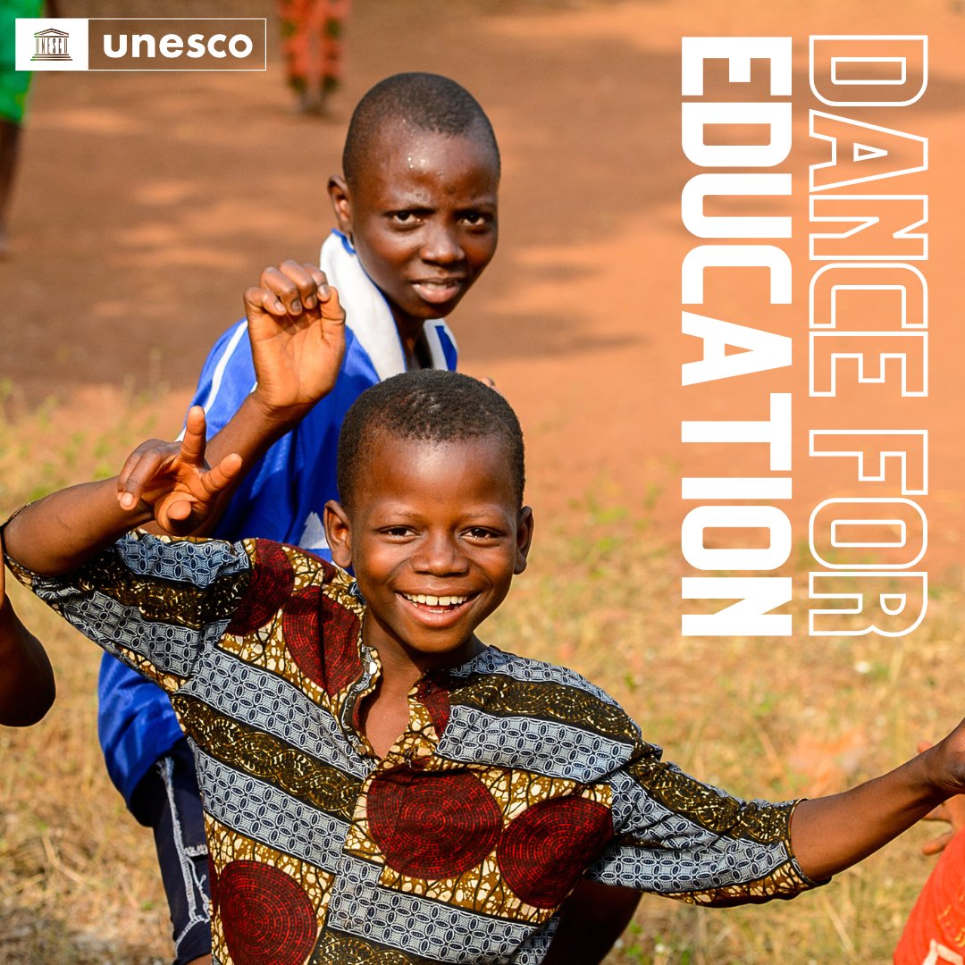 Knowledge is power, yet 90% of children in sub-Saharan Africa cannot read or understand a simple text by the age of 10. Let’s #DanceForEducation to change this! Learn how here: unesco.org/sdg4education2…