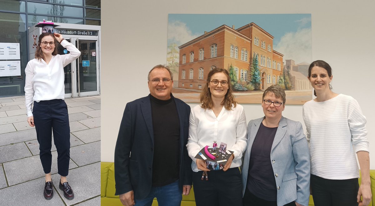 We are thrilled to announce that near the end of April, Henriette Hummler, AGePOP ESR 1, successfully defended her PhD thesis at the Universität Greifswald. We applaud her on this key milestone and wish her all the best for future endeavors! 🎊 🎉
