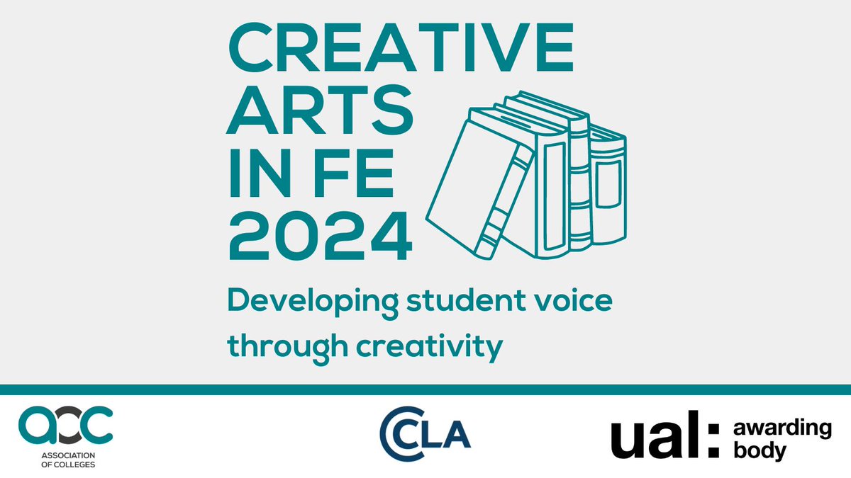 One week to go! The Creative Arts in FE programme is open until Monday 13 May 2024. The programme is supported by @CLA_UK and @UALawardingbody. We’ve got creative resources, submission information and the brief on our website: aoc.co.uk/corporate-serv…