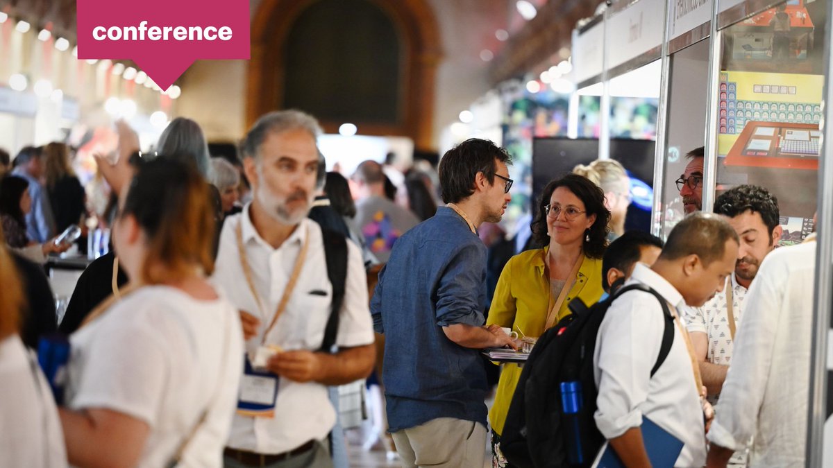📢 Last week to book your booth at the 2024 #EcsiteTradeShow! Showcase your products & services to key decision-makers in the science communication field at #Ecsite2024. 📆 Booth sales close 10 May 👉 buff.ly/46aqoNh #Ecsite #scicomm #innovation