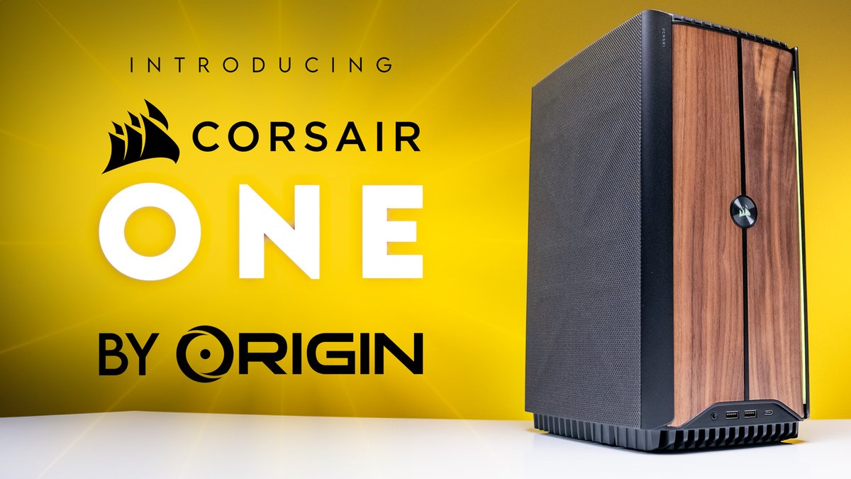 When @ORIGINPC called us up and asked if we wanted to check out the brand new @CORSAIR One i500 we jumped at the chance. This thing is impressive! Our full review is still in progress, but we had to show you our initial impressions! Live now - youtu.be/ac_gZtA7u5s