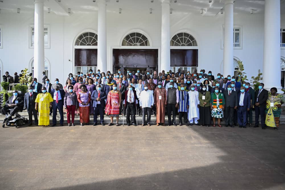 PRESIDENT MUSEVENI HOSTS AFRICAN
PARLIAMENTARIANS, CALLS FOR UNITY AND SELF REFLECTION TO DEFEAT IMPERIALISTS