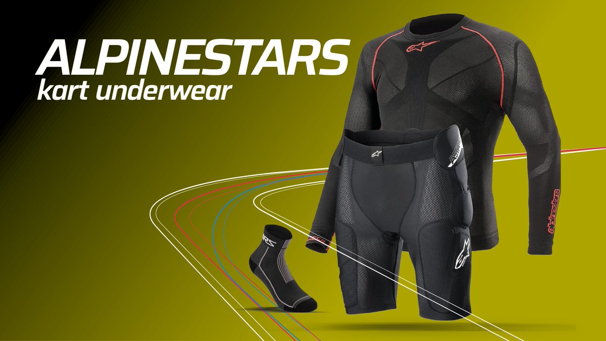Stay dry and protected in Alpinestars Kart Underwear! Click the link here to see our range: bit.ly/4aGtXx4  

#grandprixracewearsilverstone #motorsport #karting #msuk #gokart #kartracing #gokarting #alpinestars #underwear #racingaccessories