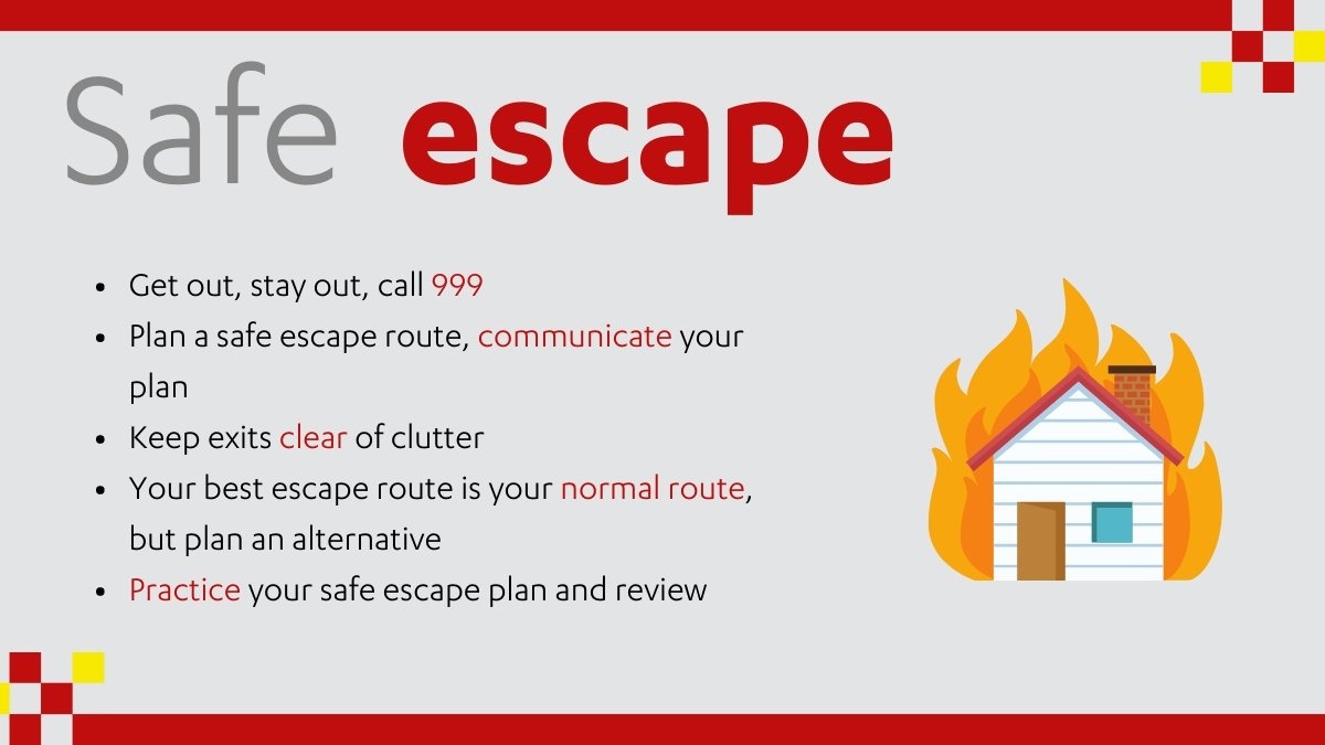 Do you have an escape plan should a fire start in your home? 🏡🔥 If not use the tips below to help you create an escape plan so that you are prepared should a fire occur. 👇 Follow the link for more information on how to create your plan ➡ orlo.uk/tR3pH
