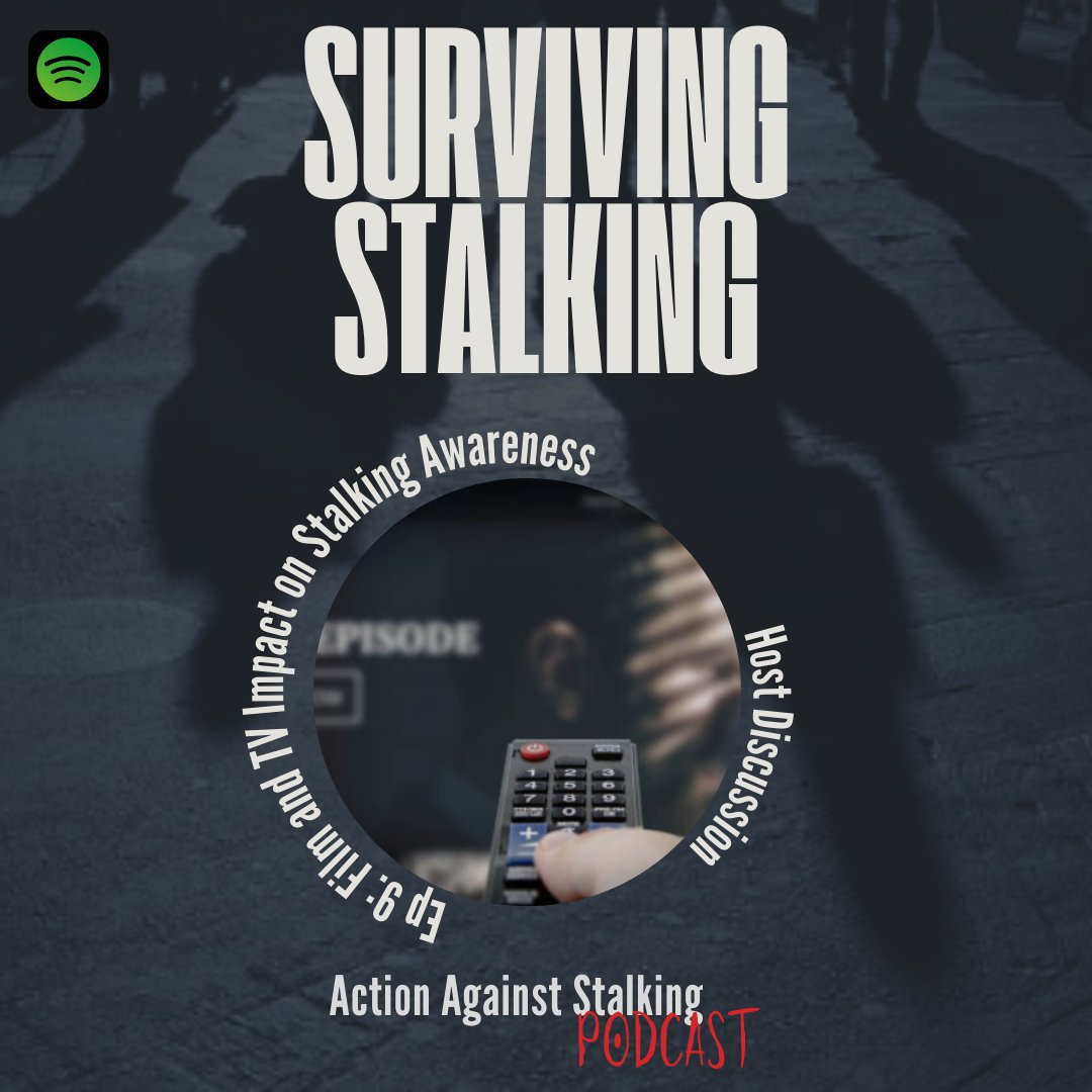 Head over to our podcast page or Spotify to hear a hosts discussion on stalking being portrayed in film & tv. Stalking has been at the forefront of media headlines these last few weeks, but what kind of message do they really send? open.spotify.com/show/6s6PWHgS4… #SurvivingStalking