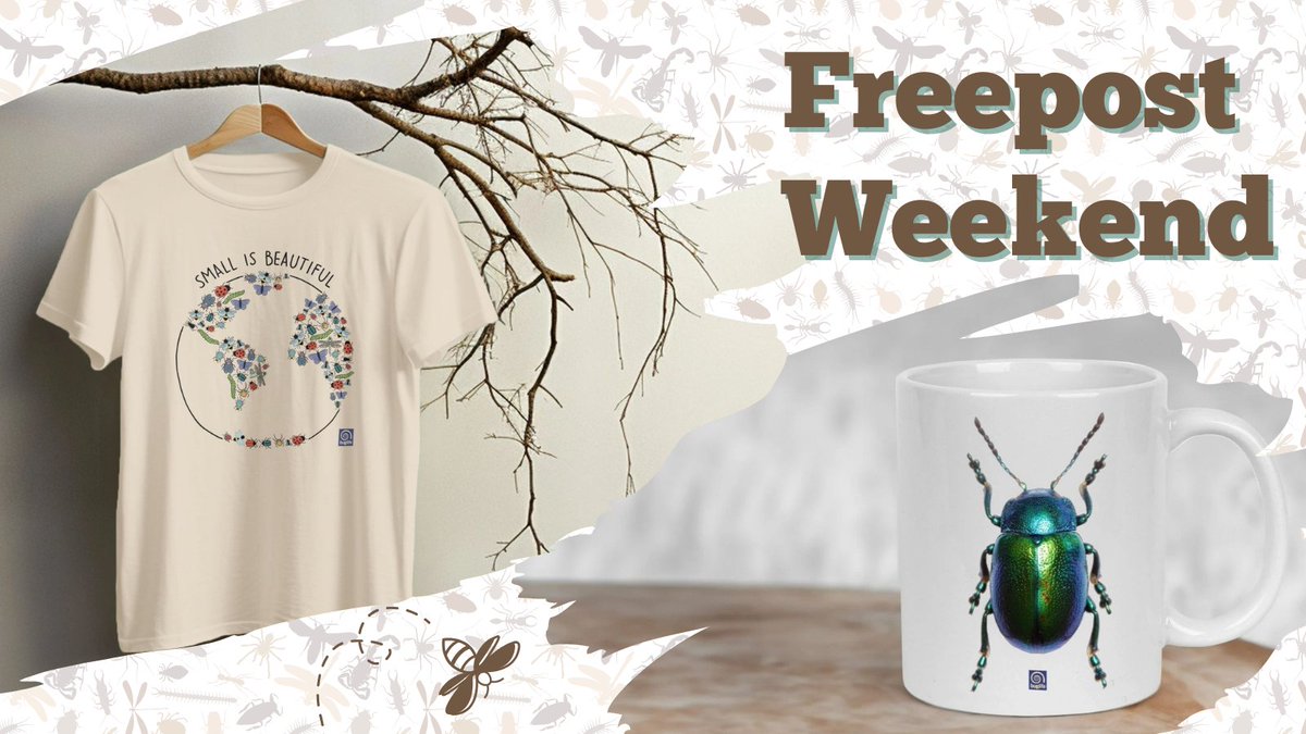#ICYMI ~💥Free Post Weekend is here!💥 Every order in our online store ➡️ free UK shipping this weekend, has been extended! Ends at midnight TONIGHT. 💙 Plastic-free Packaging 📆 Made to Last 🌱 Natural and Organic ♻️ Circular and Renewable 👉buglifeclothing.shop #FreePost