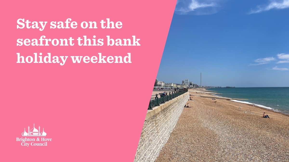 If you’re thinking of heading to the seafront this bank holiday, stay safe and enjoy the sea from the promenade. The water is still extremely cold! ❄️ More info on beach and sea safety 👉 ow.ly/37Va50RvzbG