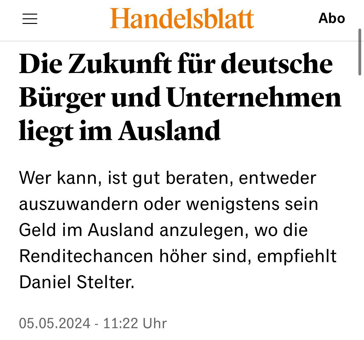 Dem @handelsblatt ist nichts hinzuzufügen! handelsblatt.com/meinung/homo-o…