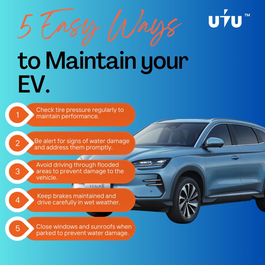 Stay safe and savvy  this rainy season 🌧️ avoid this common pitfalls to keep your EV running smoothly #EVcare #EMobilityKE