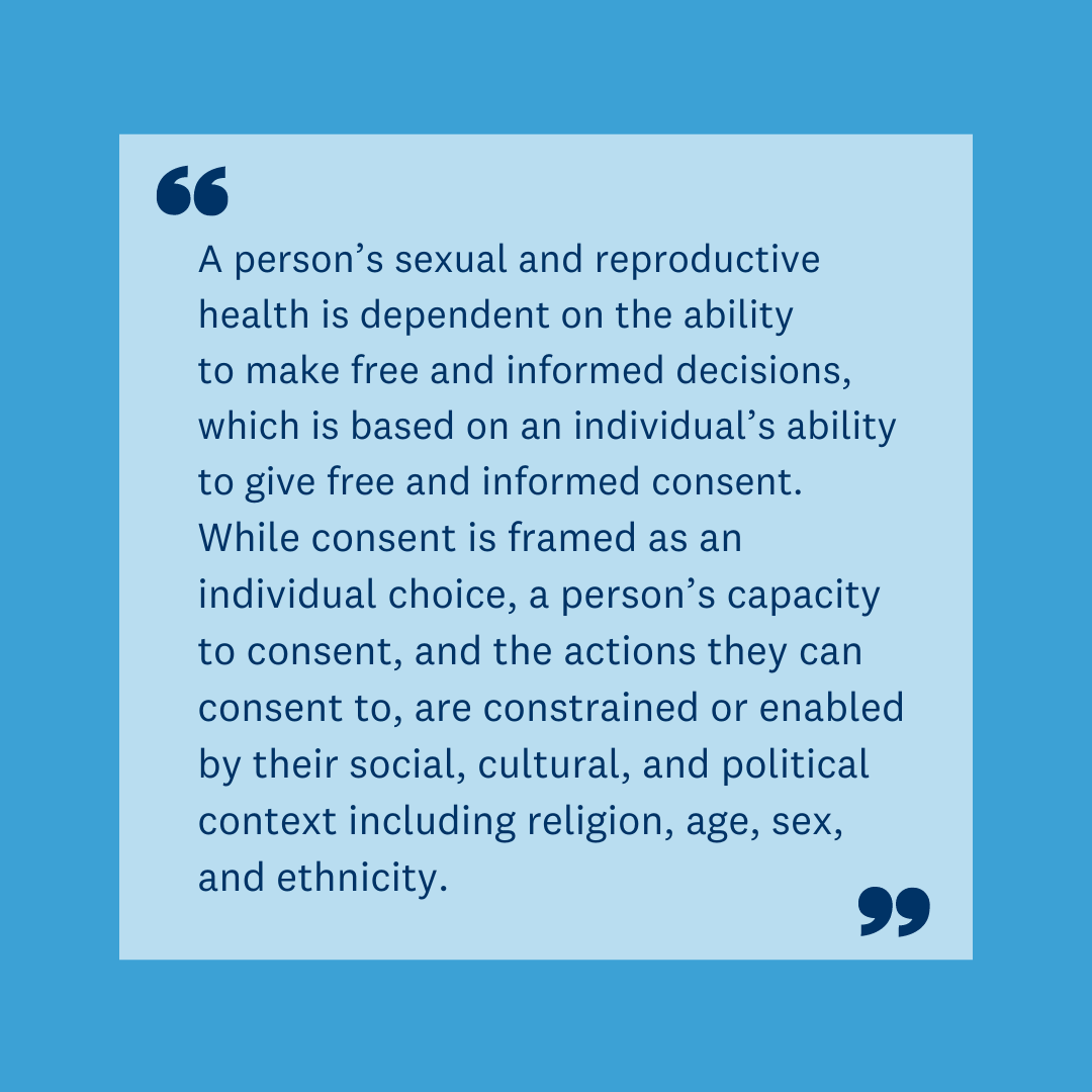 UNU-IIGH's latest publication in collaboration with @HRPresearch explores the challenges and dynamics surrounding the complexities of consent and decision-making in Sexual and Reproductive Health. Read the publication here ➡️ go.unu.edu/59qxl