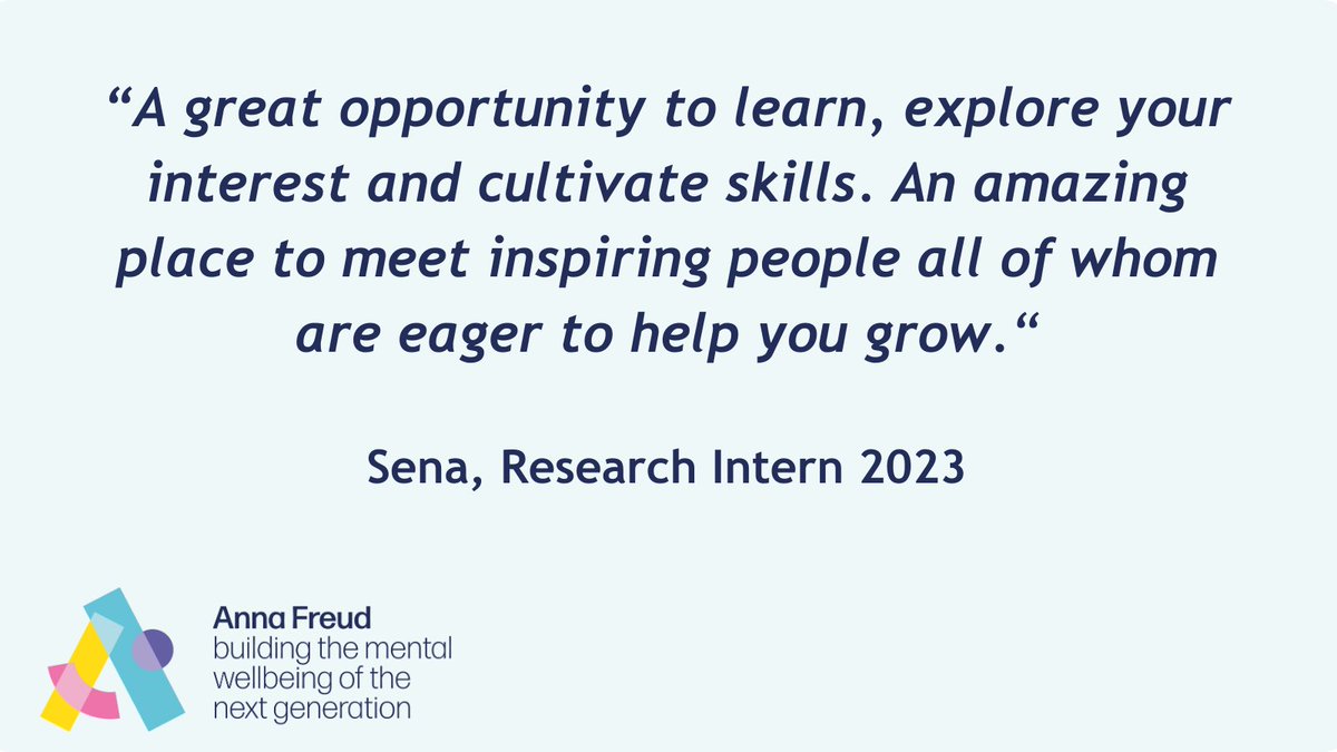 There is just one week left to submit applications for our Annual Research Internship Scheme 2024, providing five individuals with a funded three-month placement. Read our latest interns’ feedback 👇 and apply now: orlo.uk/2JaGk #internship #DiversityinResearch