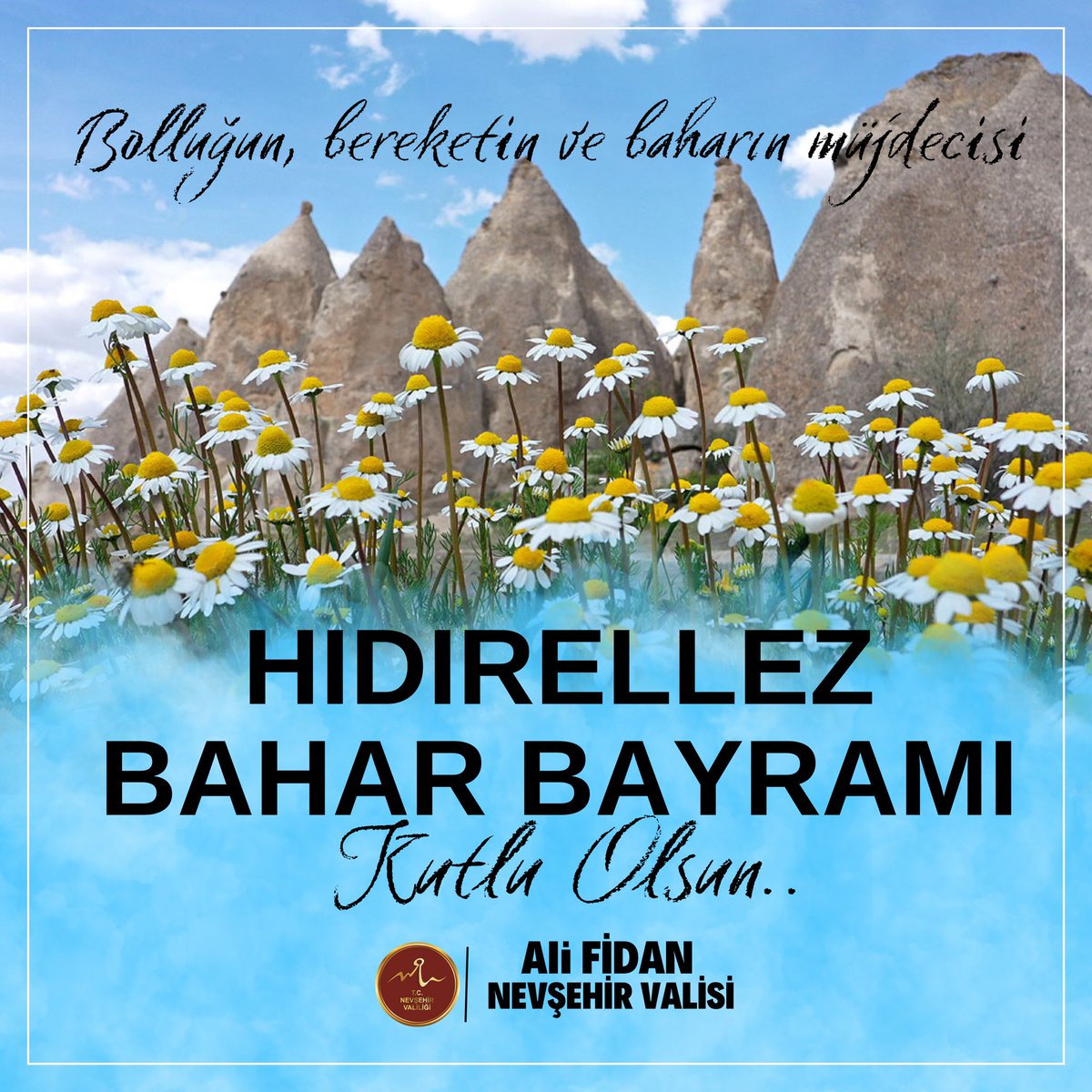 📍Doğanın yeniden uyanışı, baharın simgesi, bolluk ve bereketin müjdecisi olan #Hıdırellez'in tüm insanlık için bolluk ve bereket getirmesini temenni ediyoruz. 🌼🌿🌱🌺🌷🪴