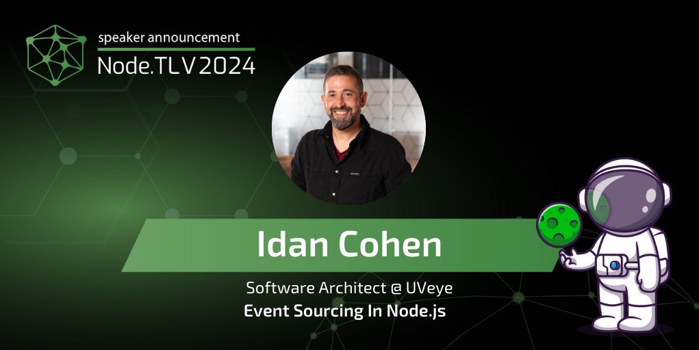 We are proud to announce that @Idan_Co , Software Architect @teamuveye will be speaking at #NodeTLV24! See the full agenda on nodetlv.com