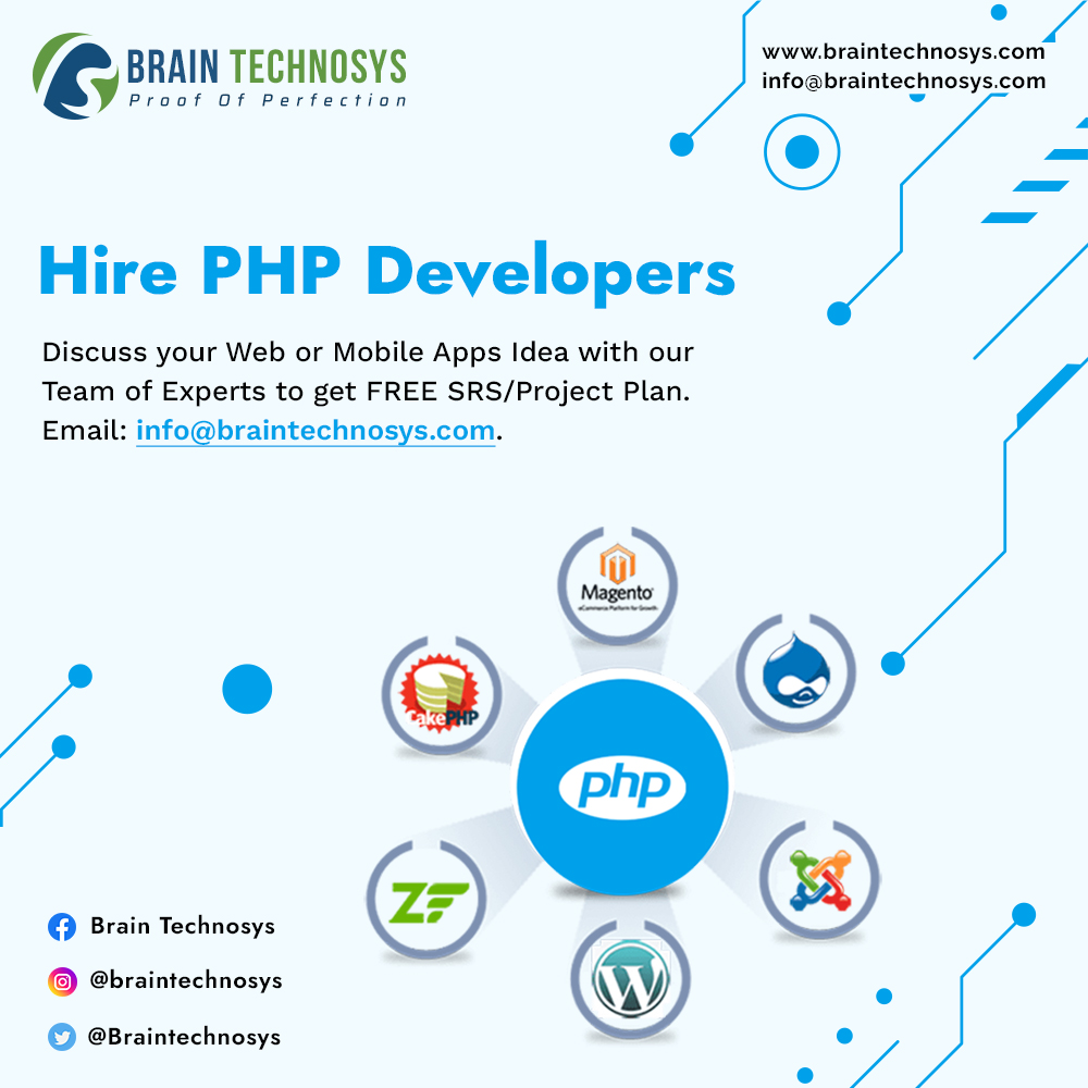 Braintechnosys's tweet image. Contact our team of experts for stunning mobile apps & website development. Email us at info@braintechnosys.com and visit us at braintechnosys.com!
#BrainTechnosys #webdevelopment #mobileappdevelopment #fullstackdevelopers #teamwork #php #phpOpportunity #phpdeveloper