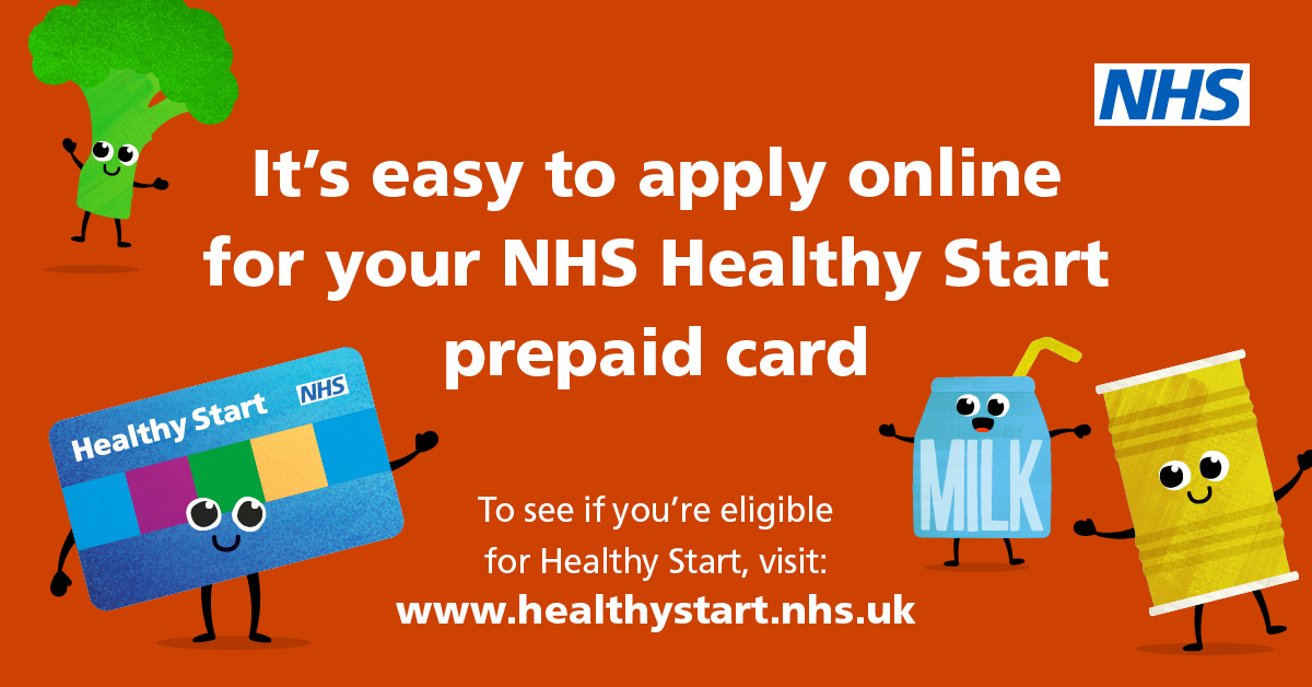 Over £750,000 of funding to support Liverpool families is not being claimed – are you eligible? An NHS Healthy Start card can help you buy fruit, vegetables and milk for children under four or if you’re pregnant. And you can get free vitamins too! bit.ly/3oH3JaQ