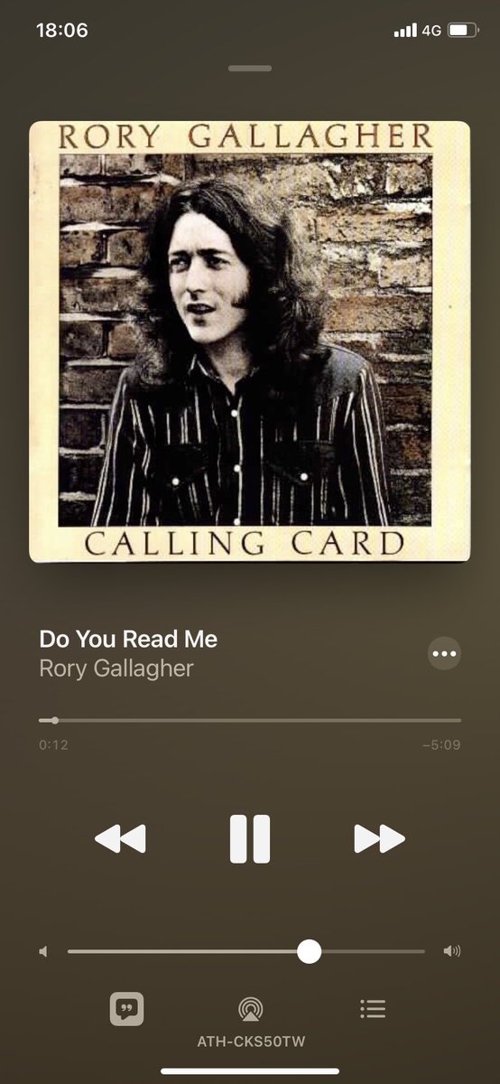 #NowPlaying
#RoryGallagher
#CallingCard