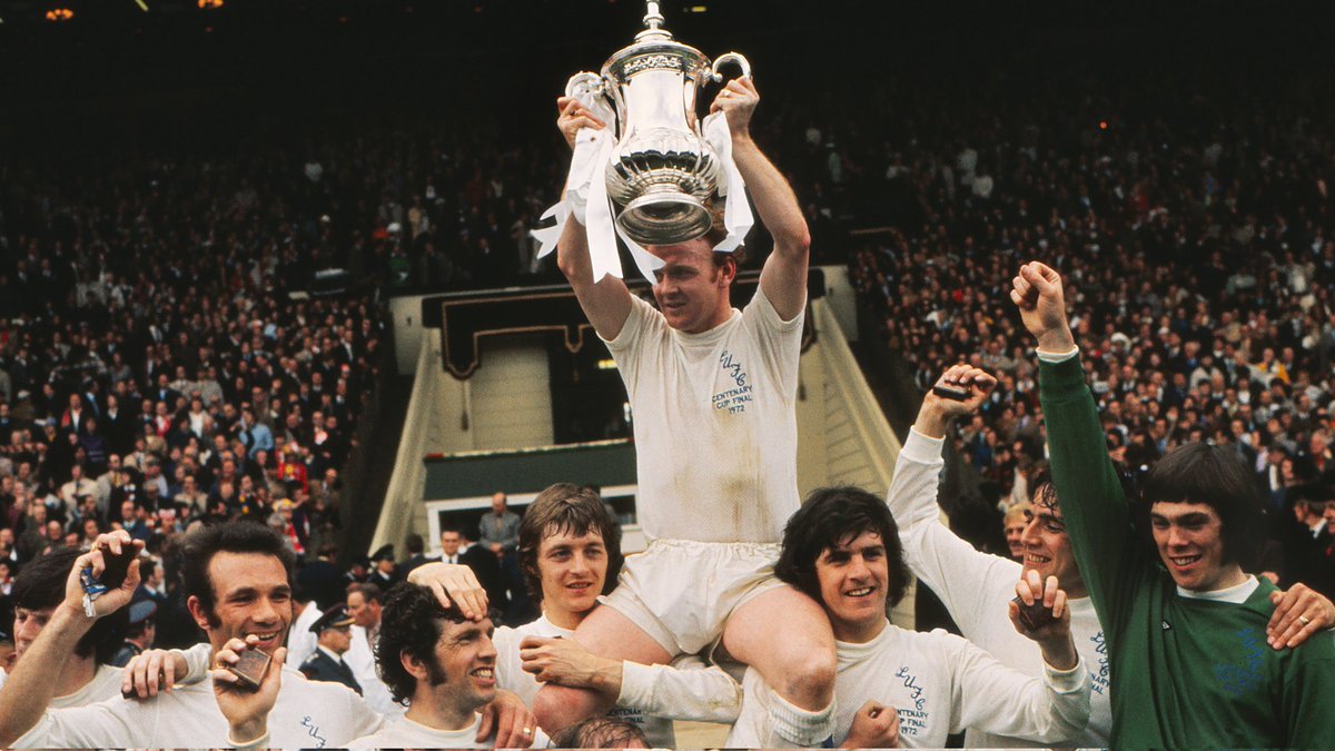 On this day in 1972, Allan Clarke scored the winning goal against Arsenal to gift Leeds the FA Cup. I bet that was a momentous day for so many of you, for me, I wasn't even thought of 🤣🤣 Photo credit to @varleyphotos #MOT 💙🤍💛