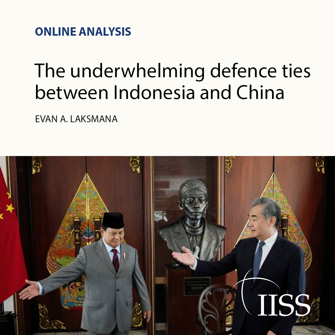 Beijing’s encroachment in the South China Sea and Jakarta’s dependence on Western countries for military education, training, exercise and hardware continue to hinder bilateral defence ties. Read @EvanLaksmana’s analysis. bit.ly/4biTE6X