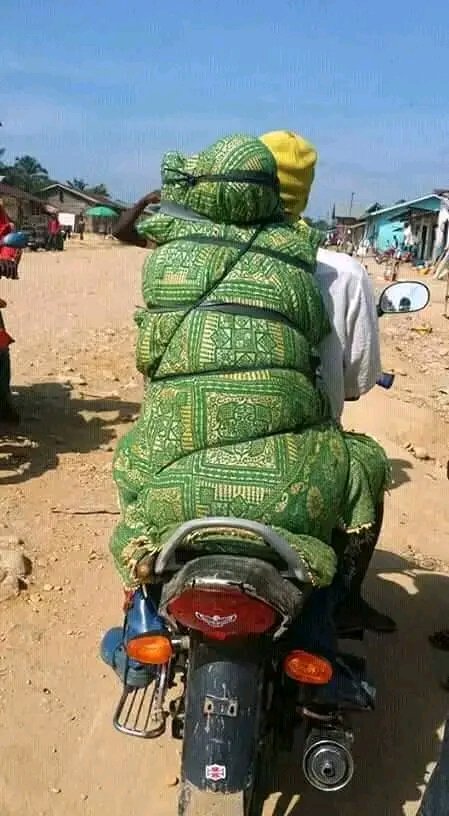 Today COZWVA is in DRC, This is how 'boda boda' riders in parts of rural DR Congo transport corpse to and from the mortuary. It's a lucrative business to venture as it pays handsomely well