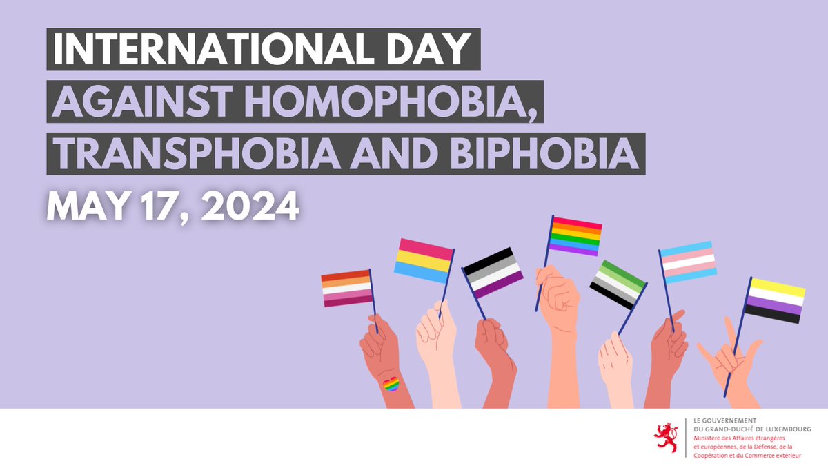 🏳️‍🌈 The #InternationalDayagainstHomophobiaTransphobiaandBiphobia is a reminder that everyone deserves to live without fear of discrimination or violence. We stand in solidarity with LGBT+ individuals and advocate for the full enjoyments of their human rights. #EqualityForAll