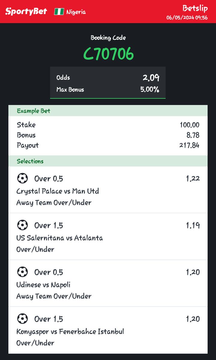 30 odds🤝🤝🤝B9D2A07 Bet of the day🤝C70706 Telegram t.me/betlane001