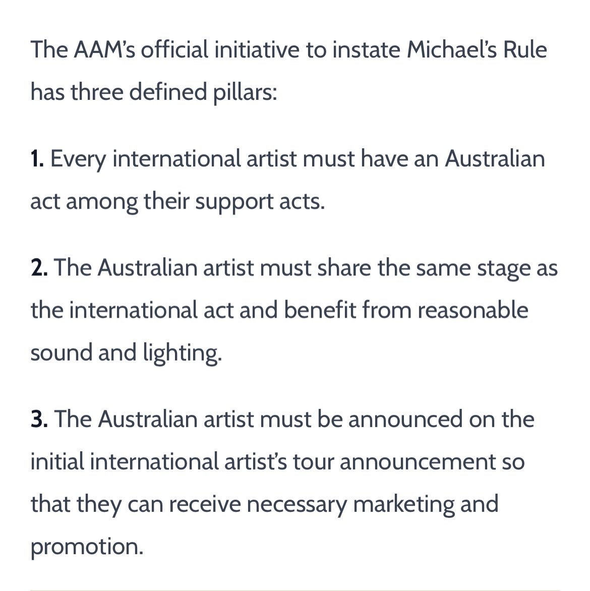 Louis Tomlinson, Foo Fighters and P!nk are some examples of international artists using Aussie supports - we have so many great musicians here to choose from, it’s not hard!! 

#livemusic #australianmusic #tour