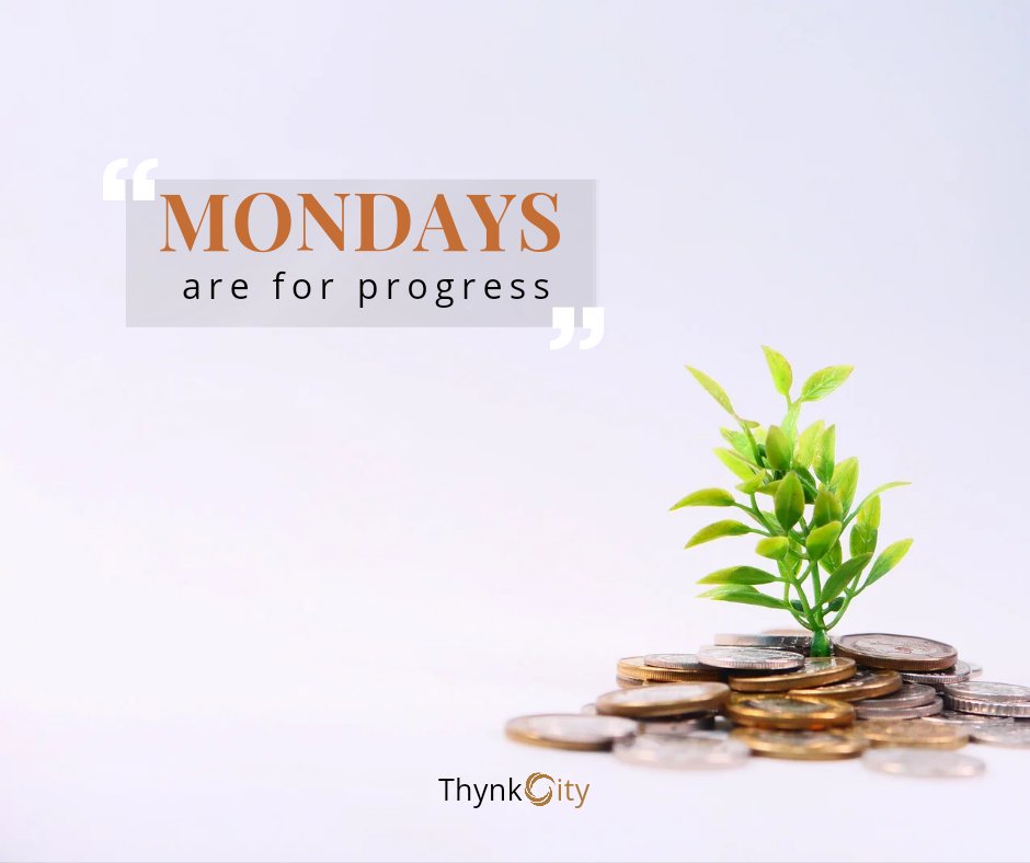 Let's launch into the week with unwavering determination and laser-sharp focus consistently making bright decisions that actualise your brand's essence. 📈🫱🏽‍🫲🏼

#MondayMotivation #ProgressNotPerfection #GoalGetter #PositiveVibesOnly #ThynkcityCommunity