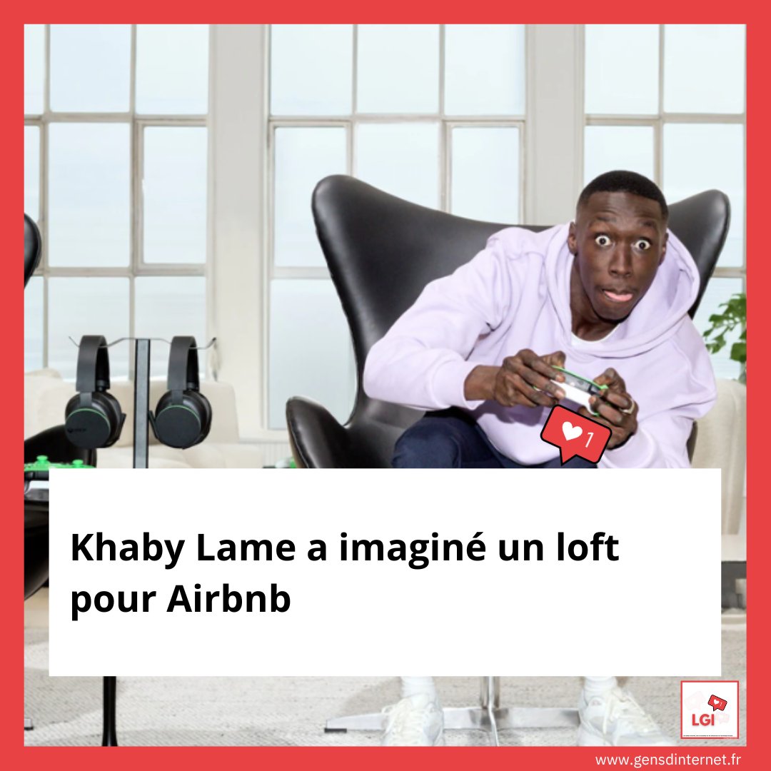 Khaby Lame a imaginé un loft pour Airbnb ⬇️ gensdinternet.fr/2024/05/06/kha…