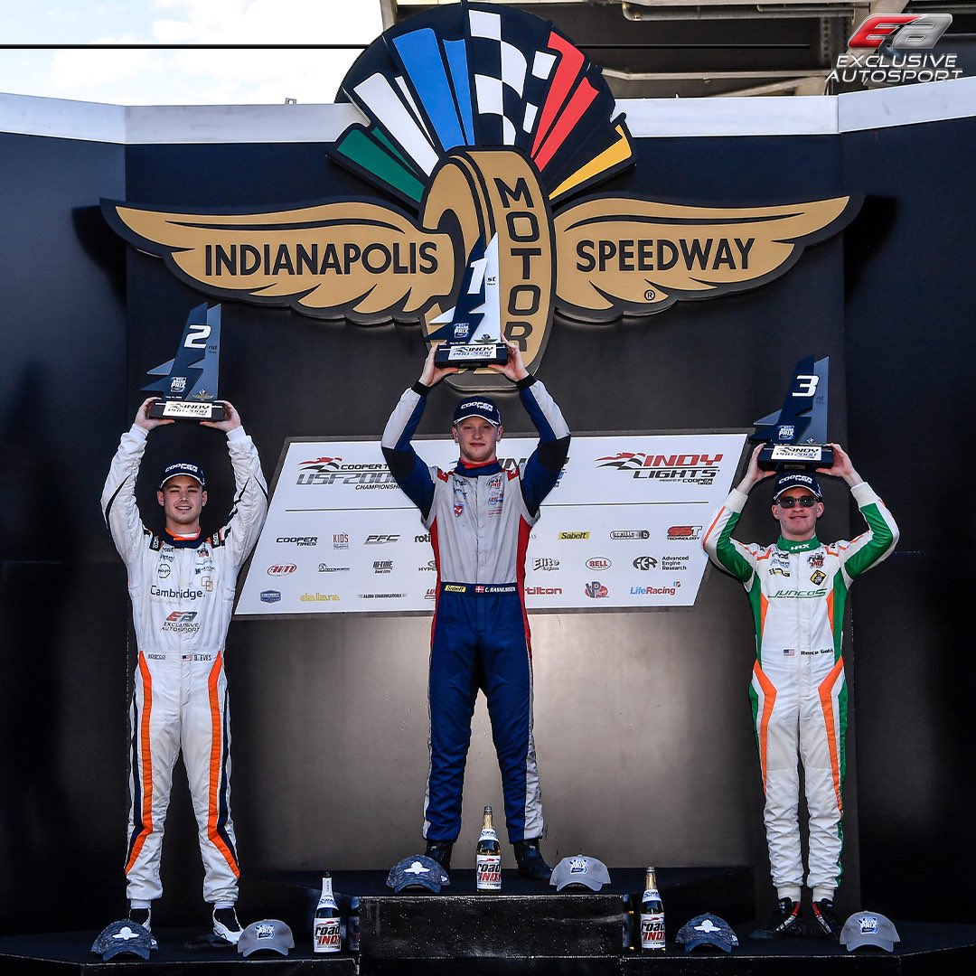 For this week's 'Race Week', we're looking at some #MondayMotivation from our success at the Indianapolis Motor Speedway.

#USFPro // #EhTeam // #CorpayFX // @CorpayFX // #INDYGP // @IMS // @USFProChamps // @USFPro2000 // @USF2000