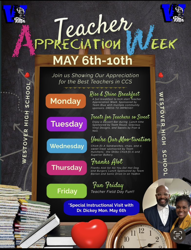 Guess what!!! It’s Teacher Appreciation Week!!! We are kicking off this week and preparing for a solid end of the year with @DonyallD!